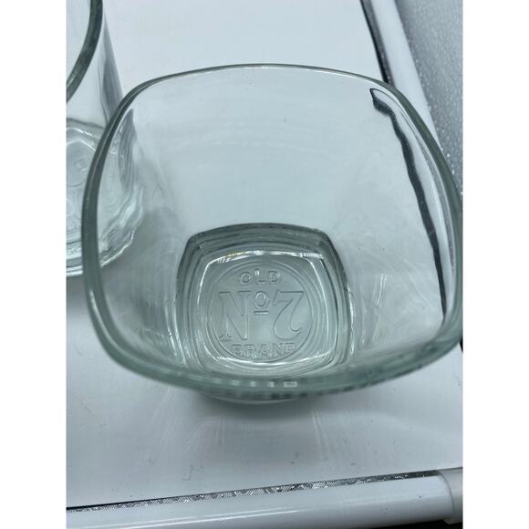 JACK DANIELS Old No.‎ 7 Whiskey Glass TUMBLER Set of 4 , 3.5"T - Picture 3 of 5